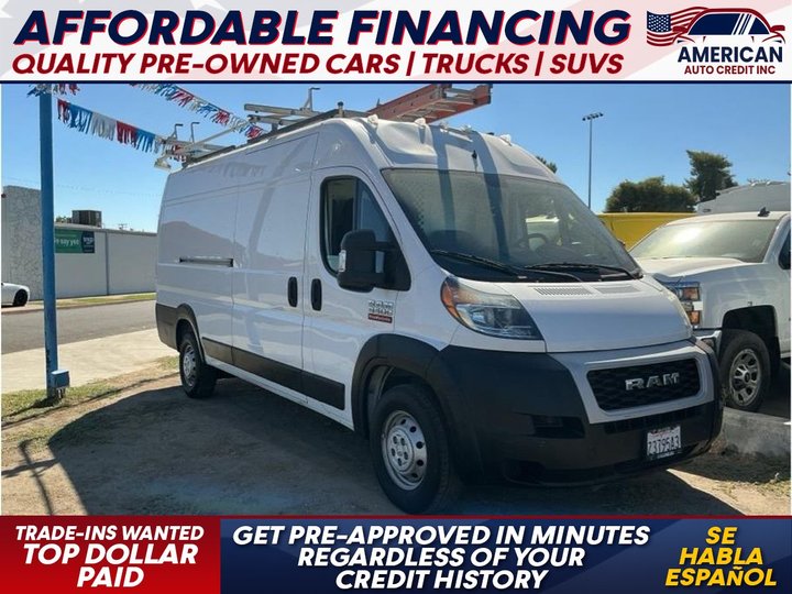 2019 RAM PROMASTER CARGO VAN for sale in FRESNO