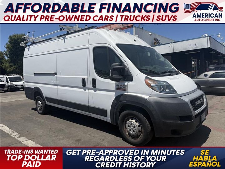 2019 RAM PROMASTER CARGO VAN for sale in FRESNO