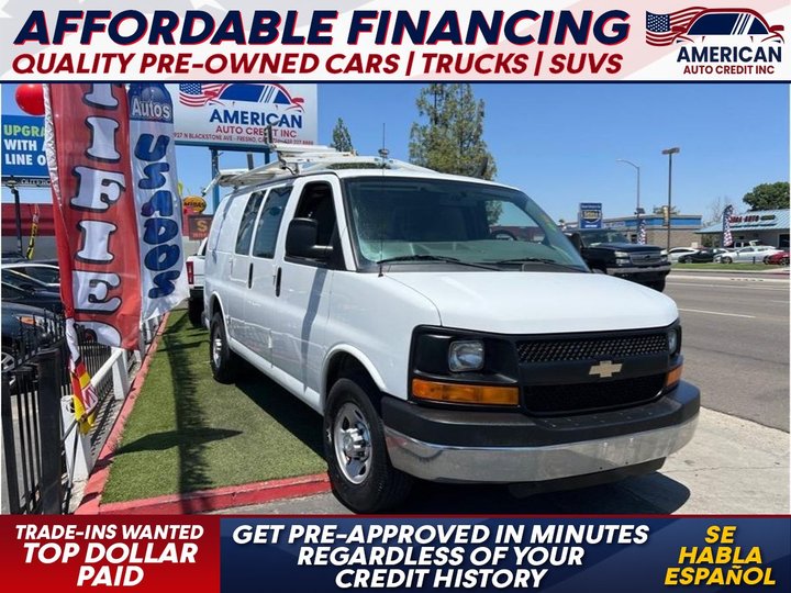 2014 CHEVROLET EXPRESS 2500 CARGO for sale in FRESNO