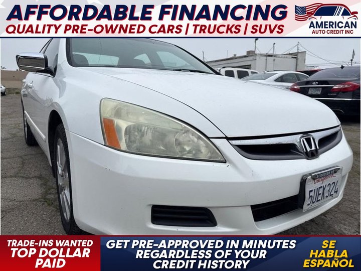 2006 HONDA ACCORD for sale in FRESNO