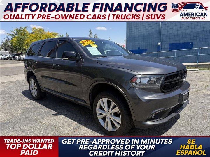 2016 DODGE DURANGO for sale in FRESNO