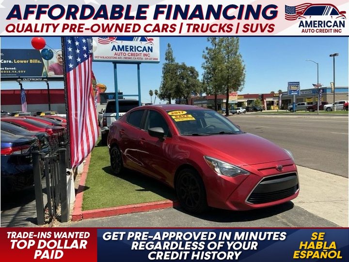 2017 TOYOTA YARIS IA for sale in FRESNO