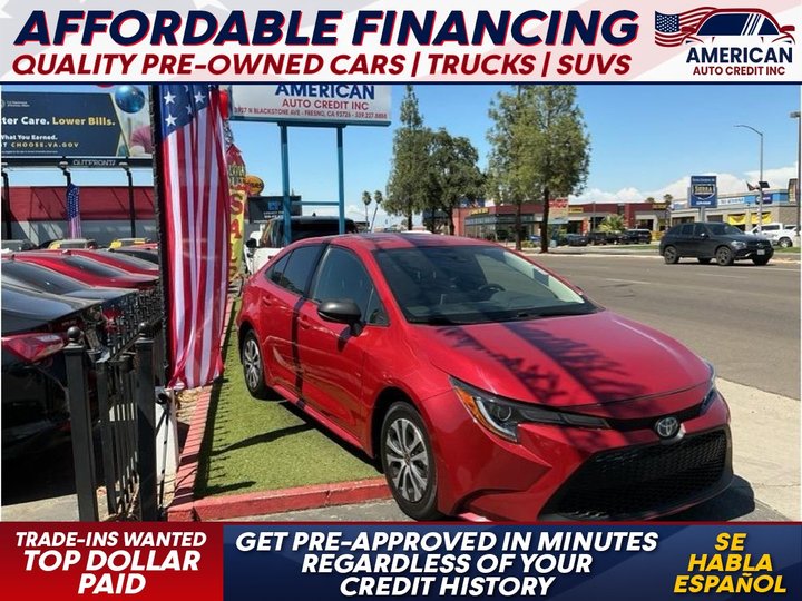 2021 TOYOTA COROLLA HYBRID for sale in FRESNO