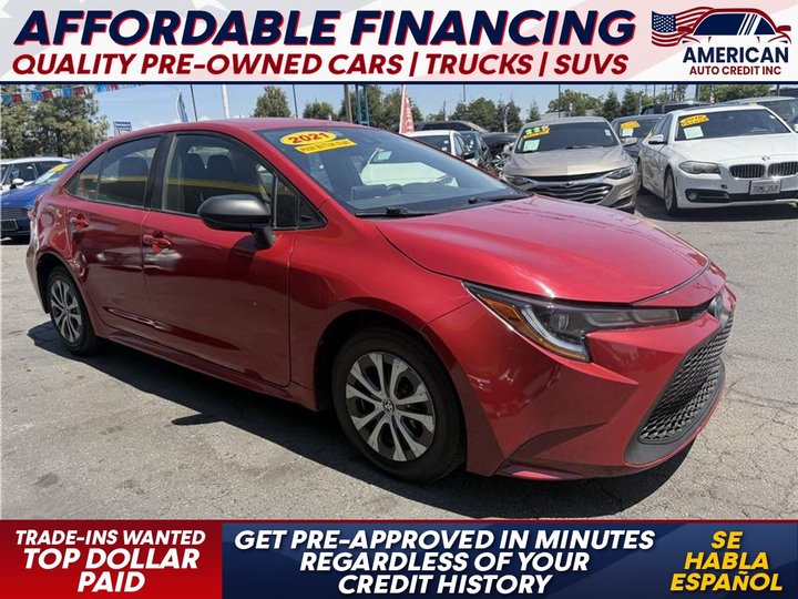 2021 TOYOTA COROLLA HYBRID for sale in FRESNO