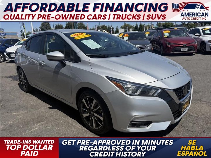 2021 NISSAN VERSA for sale in FRESNO