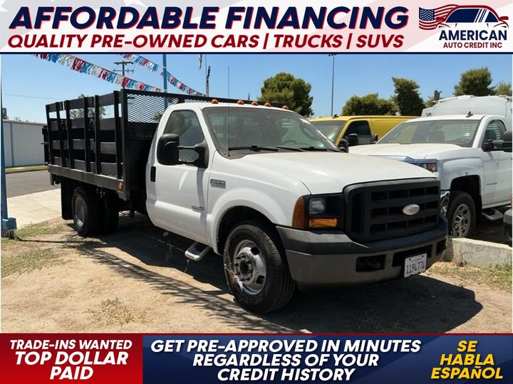 2006 FORD F350 SUPER DUTY REGULAR CAB & CHASSIS for sale in FRESNO