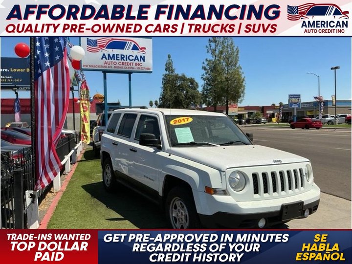 2017 JEEP PATRIOT for sale in FRESNO