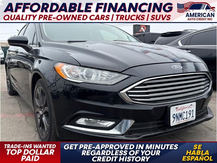 2018 FORD FUSION for sale in FRESNO