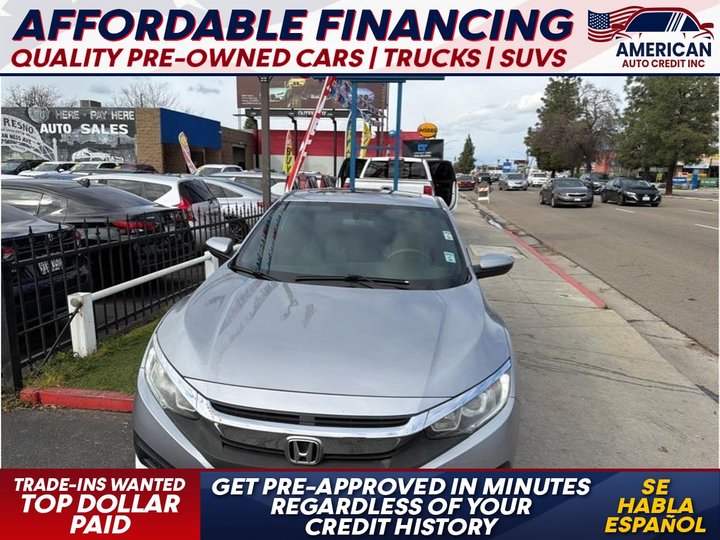 2016 HONDA CIVIC for sale in FRESNO