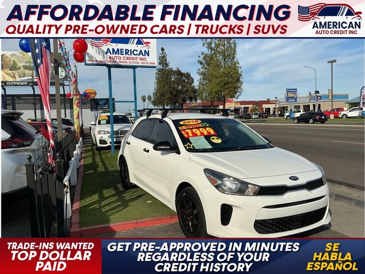 2018 KIA RIO for sale in FRESNO