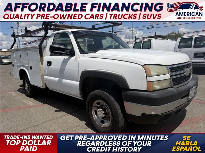 2006 CHEVROLET SILVERADO 2500 HD REGULAR CAB for sale in FRESNO