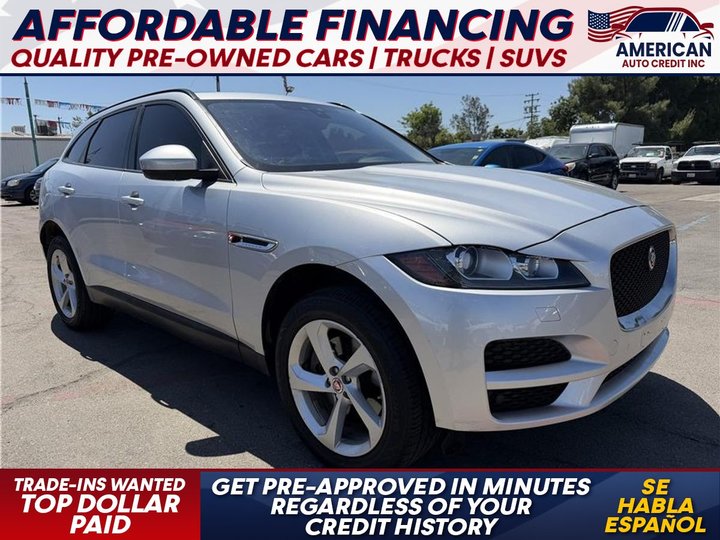 2017 JAGUAR F-PACE for sale in FRESNO