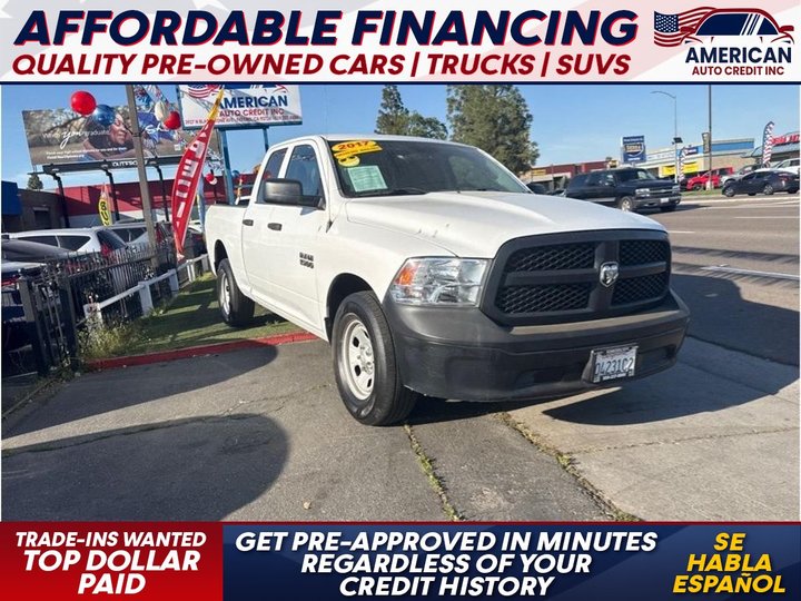 2017 RAM 1500 QUAD CAB for sale in FRESNO