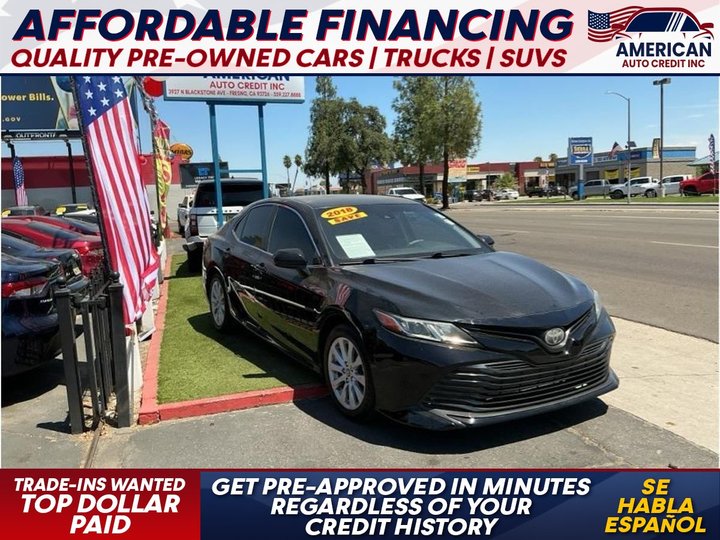 2018 TOYOTA CAMRY for sale in FRESNO