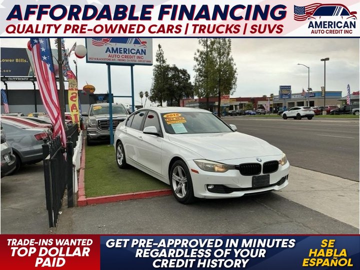 2015 BMW 3 SERIES for sale in FRESNO
