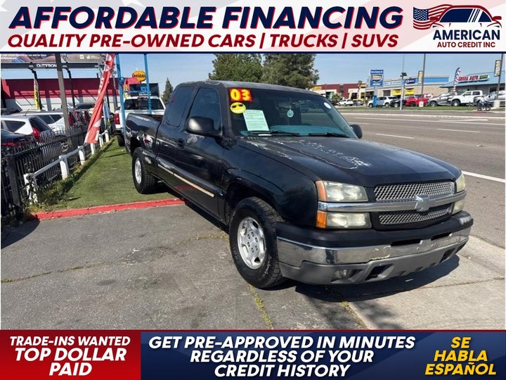 2003 CHEVROLET SILVERADO 1500 EXTENDED CAB for sale in FRESNO