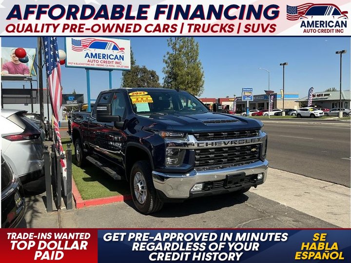 2021 CHEVROLET SILVERADO 2500 HD CREW CAB for sale in FRESNO