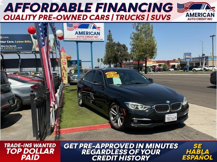 2016 BMW 3 SERIES for sale in FRESNO