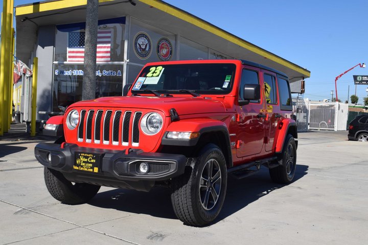 2023 JEEP WRANGLER UNLIMITED for sale in NATIONAL CITY