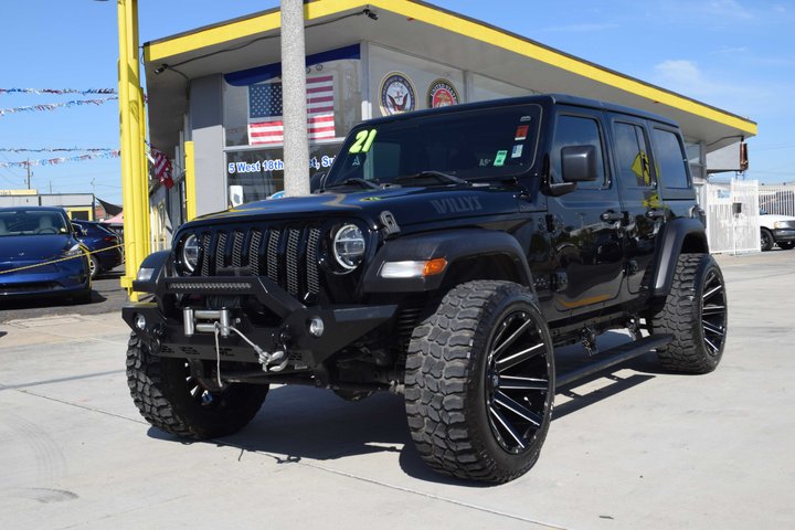 2021 JEEP WRANGLER UNLIMITED for sale in NATIONAL CITY