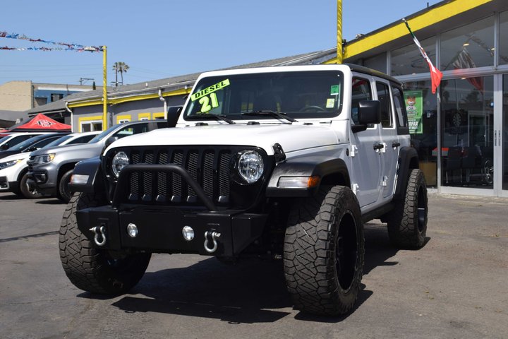 2021 JEEP WRANGLER UNLIMITED for sale in NATIONAL CITY
