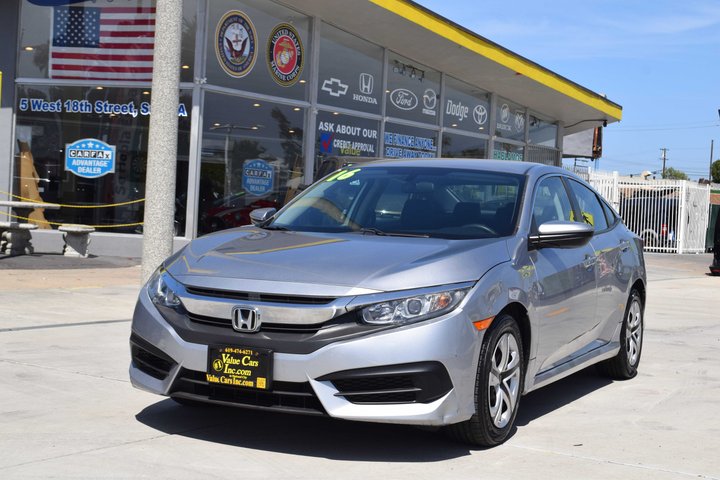 2016 HONDA CIVIC for sale in NATIONAL CITY