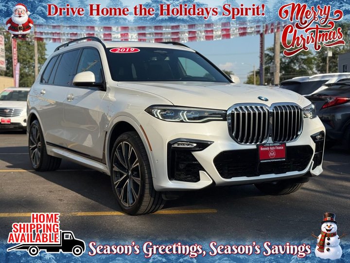 WHITE, 2019 BMW X7 M SPORT LINE Image 