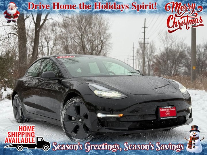 BLACK, 2022 TESLA MODEL 3 Image 