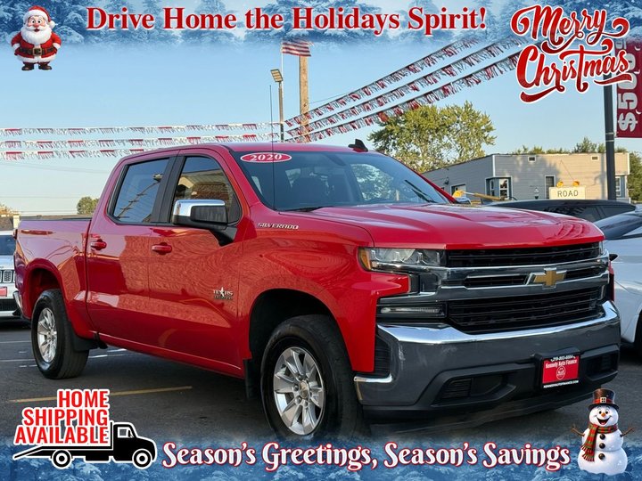 RED, 2020 CHEVROLET SILVERADO 1500 Image 