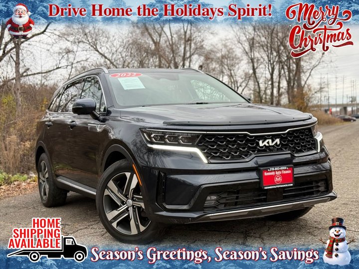BLUE, 2022 KIA SORENTO Image 