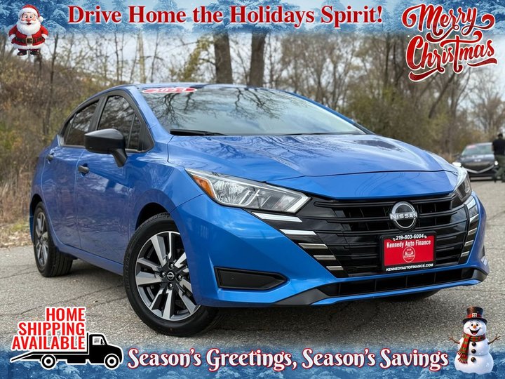 BLUE, 2024 NISSAN VERSA Image 
