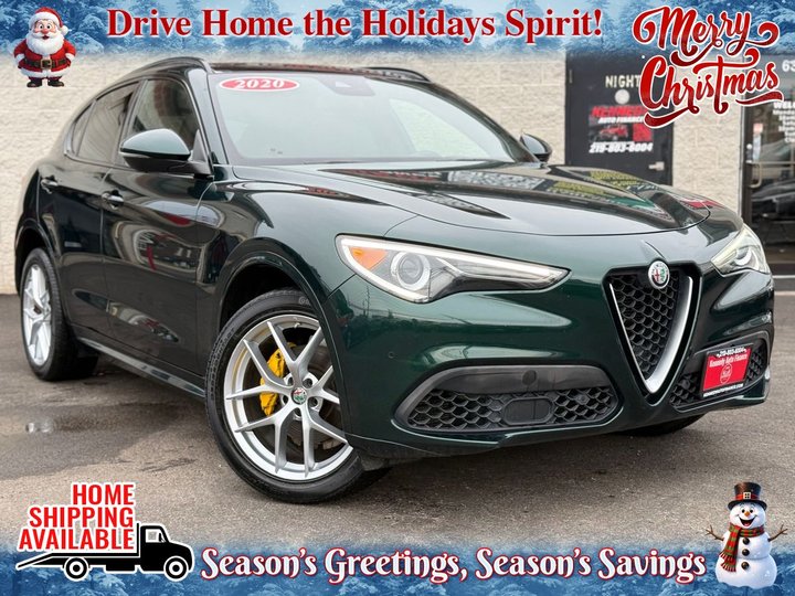 GREEN, 2020 ALFA ROMEO STELVIO Image 