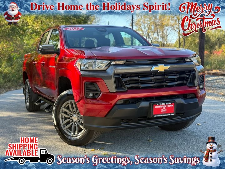 RED, 2023 CHEVROLET COLORADO Image 