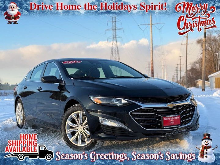 BLACK, 2024 CHEVROLET MALIBU Image 