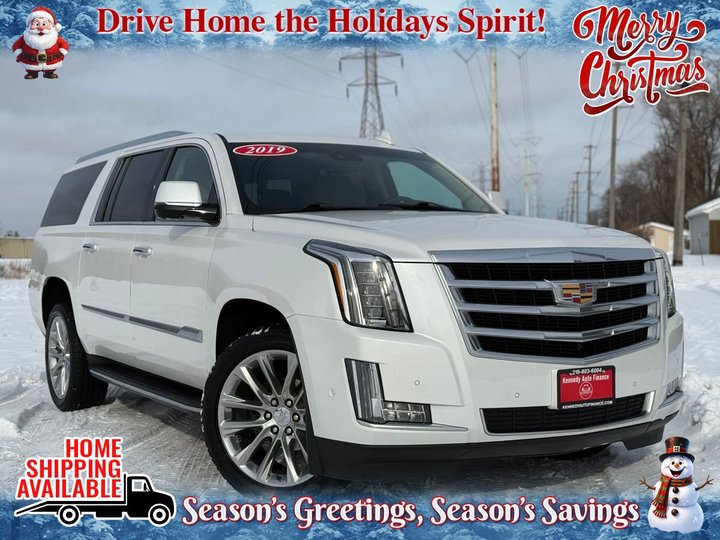 WHITE, 2019 CADILLAC ESCALADE Image 