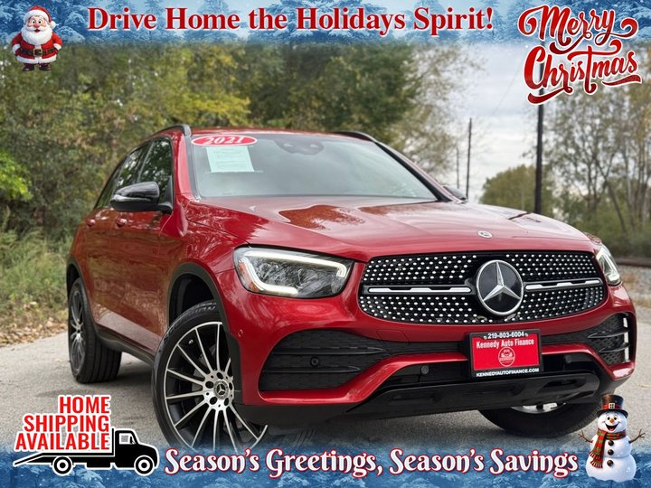 RED, 2021 MERCEDES-BENZ GLC Image 