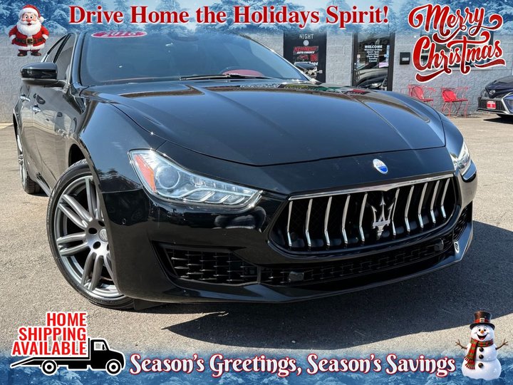 BLACK, 2018 MASERATI GHIBLI Image 