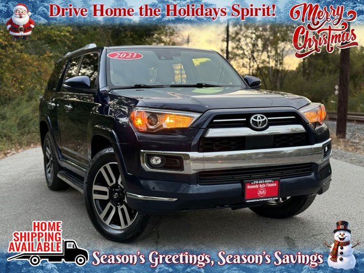 BLUE, 2021 TOYOTA 4RUNNER Image 