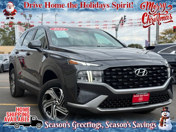 GRAY, 2022 HYUNDAI SANTA FE Image 