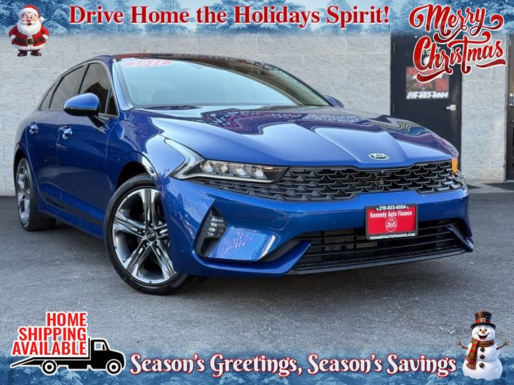 BLUE, 2021 KIA K5 Image 