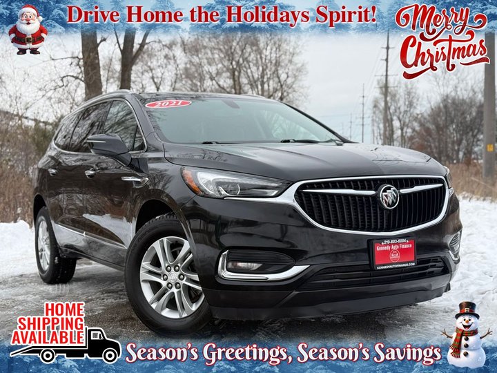 BLACK, 2021 BUICK ENCLAVE Image 