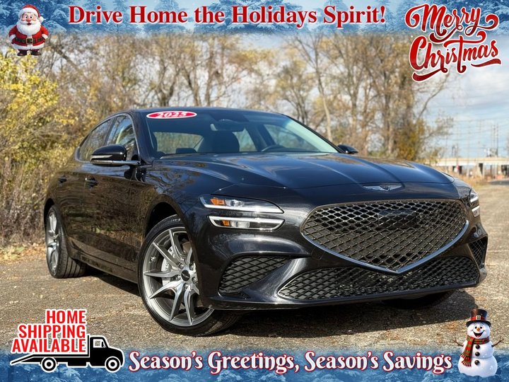 BLACK, 2025 GENESIS G70 Image 