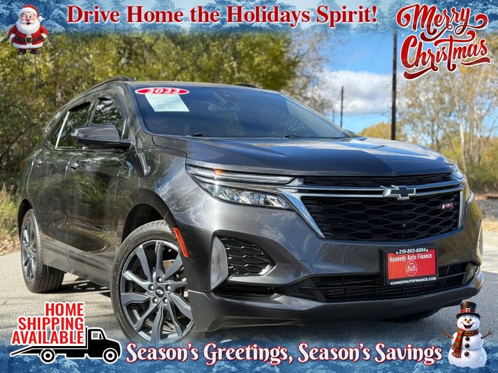 GRAY, 2022 CHEVROLET EQUINOX Image 