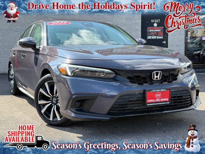 GRAY, 2022 HONDA CIVIC Image 