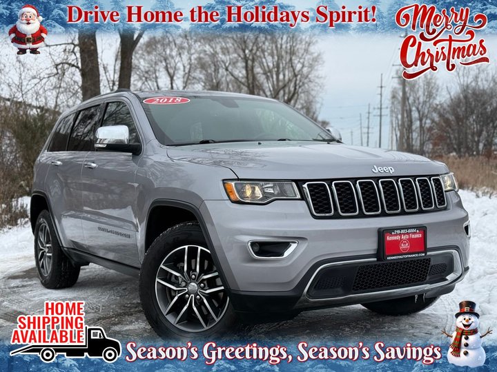 SILVER, 2018 JEEP GRAND CHEROKEE Image 