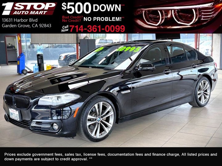 2016 BMW 5 SERIES for sale in GARDEN GROVE