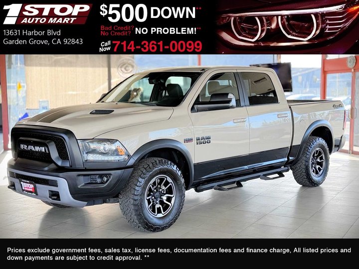 2017 RAM 1500 CREW CAB for sale in GARDEN GROVE