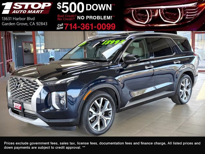 BLUE, 2021 HYUNDAI PALISADE Image 