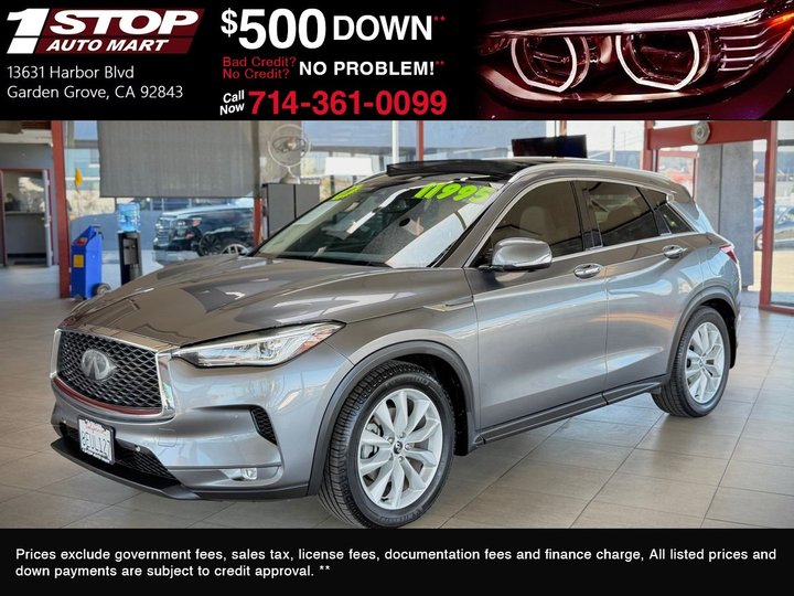 GRAY, 2019 INFINITI QX50 Image 