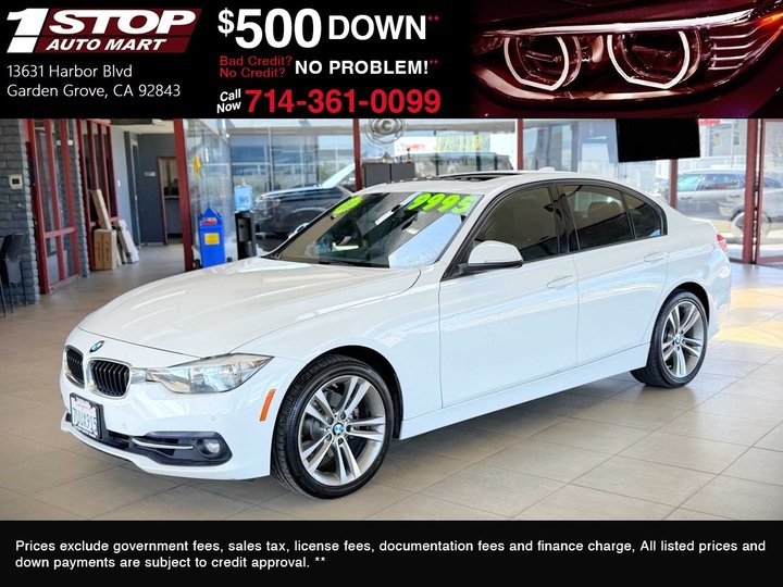 2016 BMW 3 SERIES for sale in GARDEN GROVE
